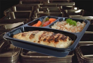CPET Plastc Food Tray for Ready Meals